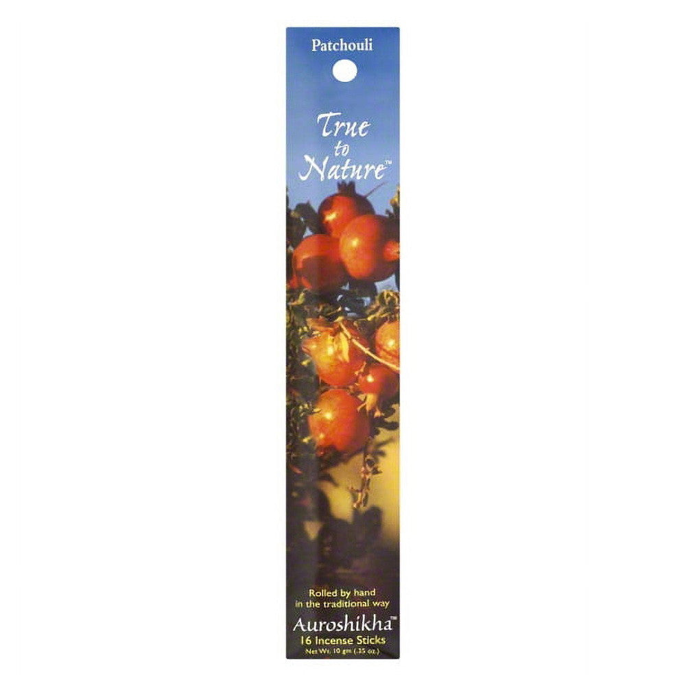 Auroshikha True To Nature Singapore Patchouli Incense Sticks - 10 Gm